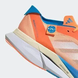 Adidas Adizero Boston 12 Wide - Unisex Running Shoes Orange White Blue IF4212 NE adidas | Shoes | Adidas Adizero Boston 2 Wide Unisex Running  main image 3